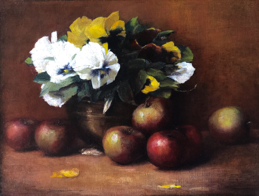 ACADEMY OF ART CANADA Still Life Painting with Cast and Palette